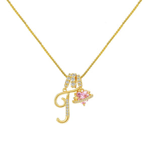 INITIAL NAME NECKLACE - GOLD