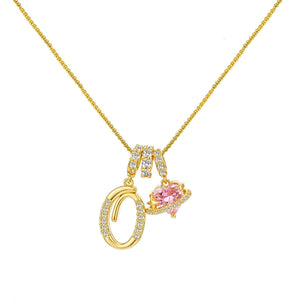 INITIAL NAME NECKLACE - GOLD