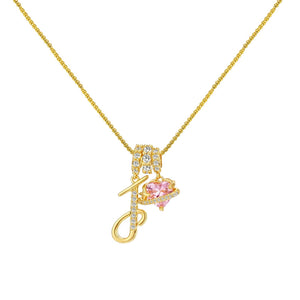 INITIAL NAME NECKLACE - GOLD