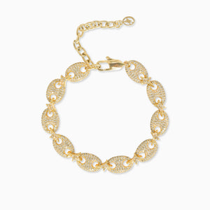 Bracelet Iced Coffee Beans - Doré