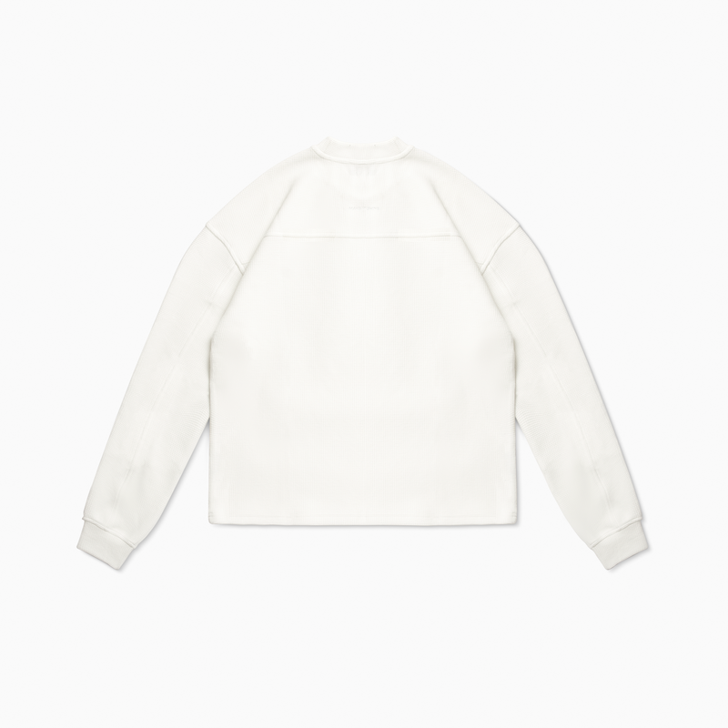 Pull waffle Make it Shine Blanc