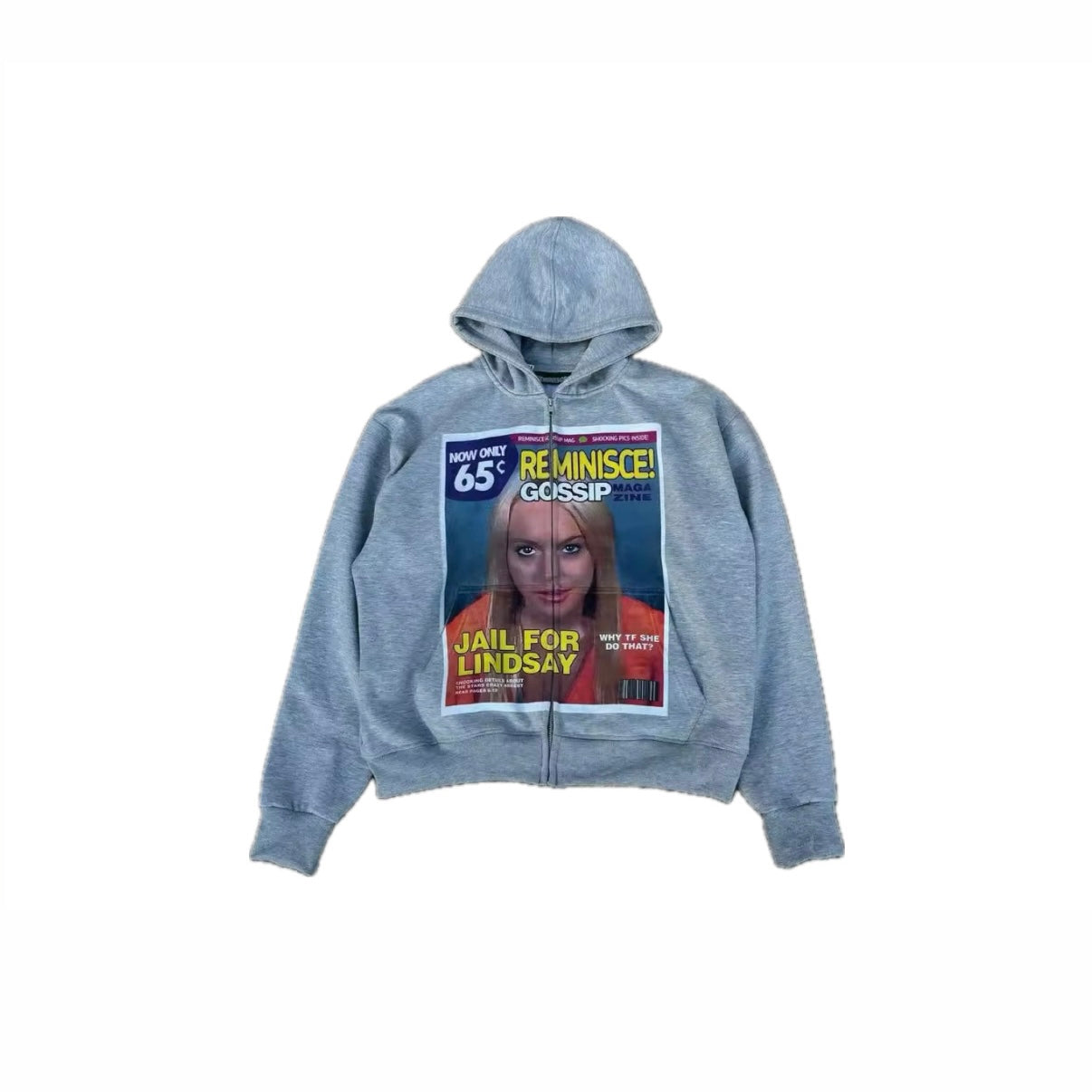 "Gossip" Zip-Up