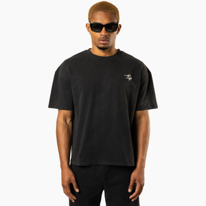 T-shirt Double Stars Noir