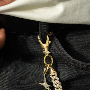 Carabiner Signature Doré
