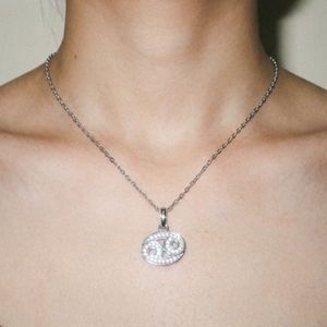 MOISSANITE ZODIAC SIGN - CANCER