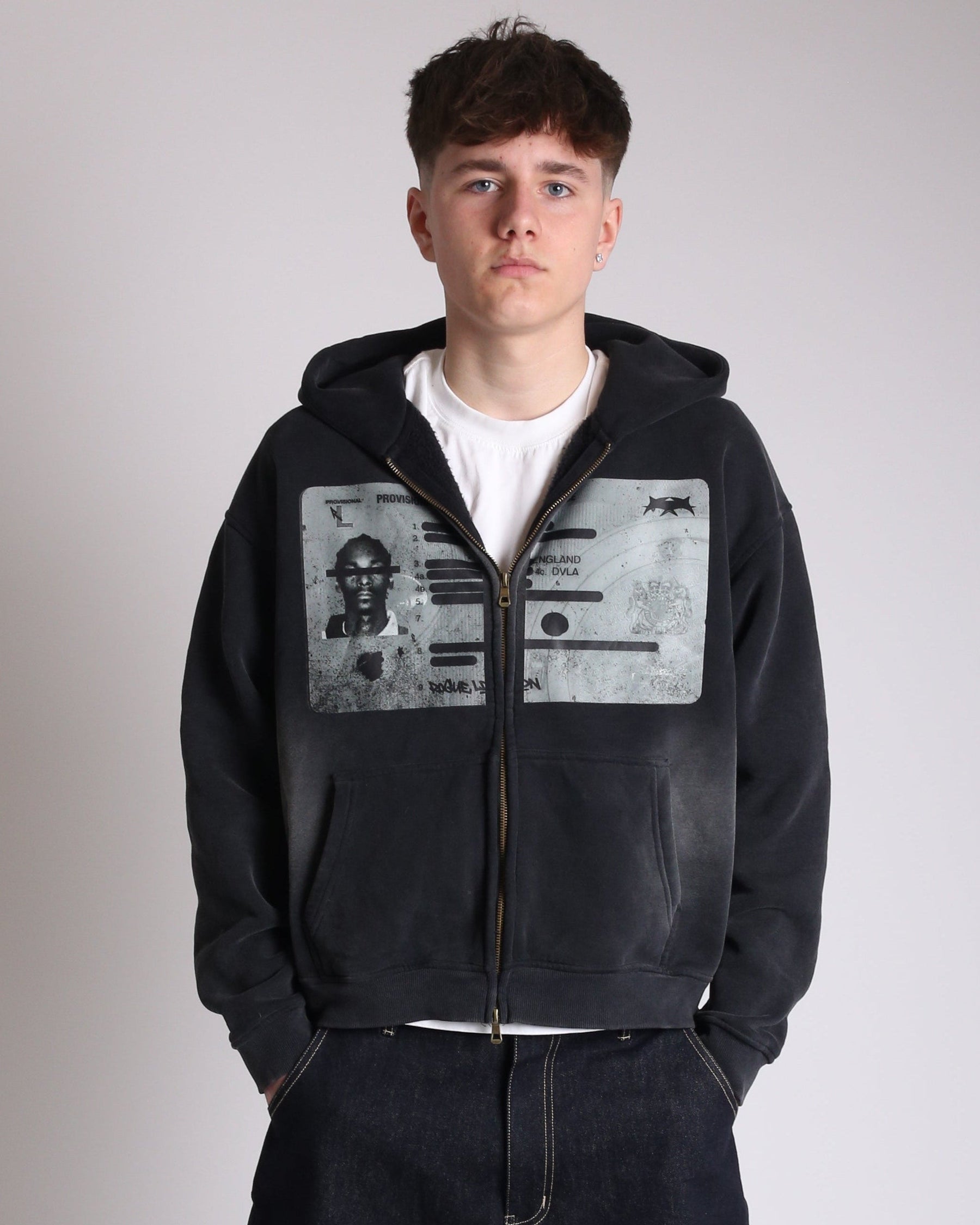 ID Card Zip-up Boxy