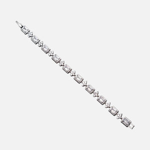 STAR CRYSTAL BRACELET - SILVER