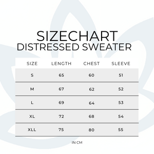 KEN - DISTRESSED SWEATER