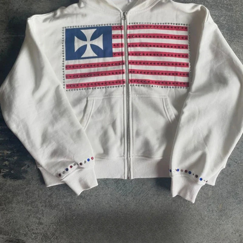 "USA" Zip-Up