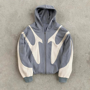 "Wave" Zip-Up