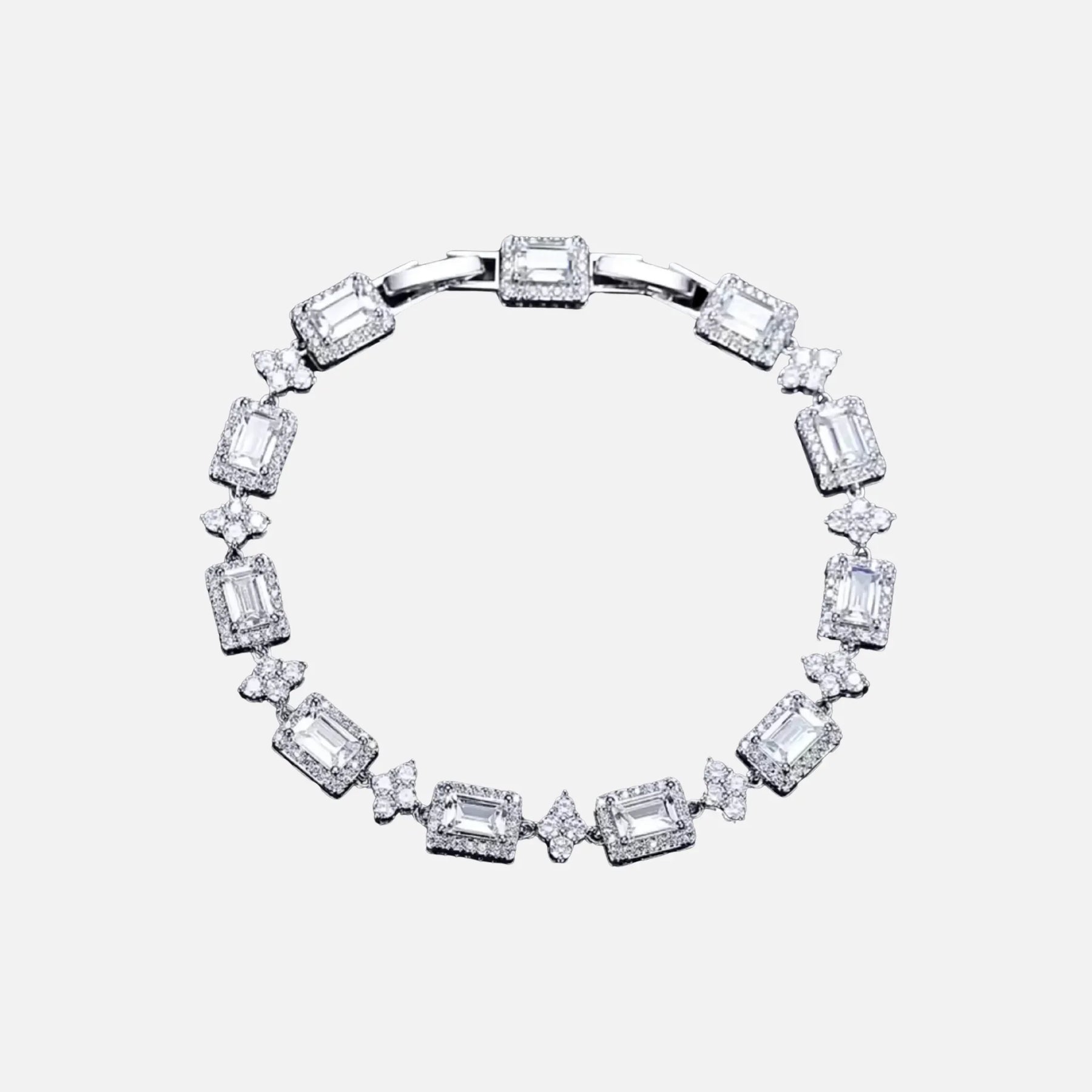 STAR CRYSTAL BRACELET - SILVER