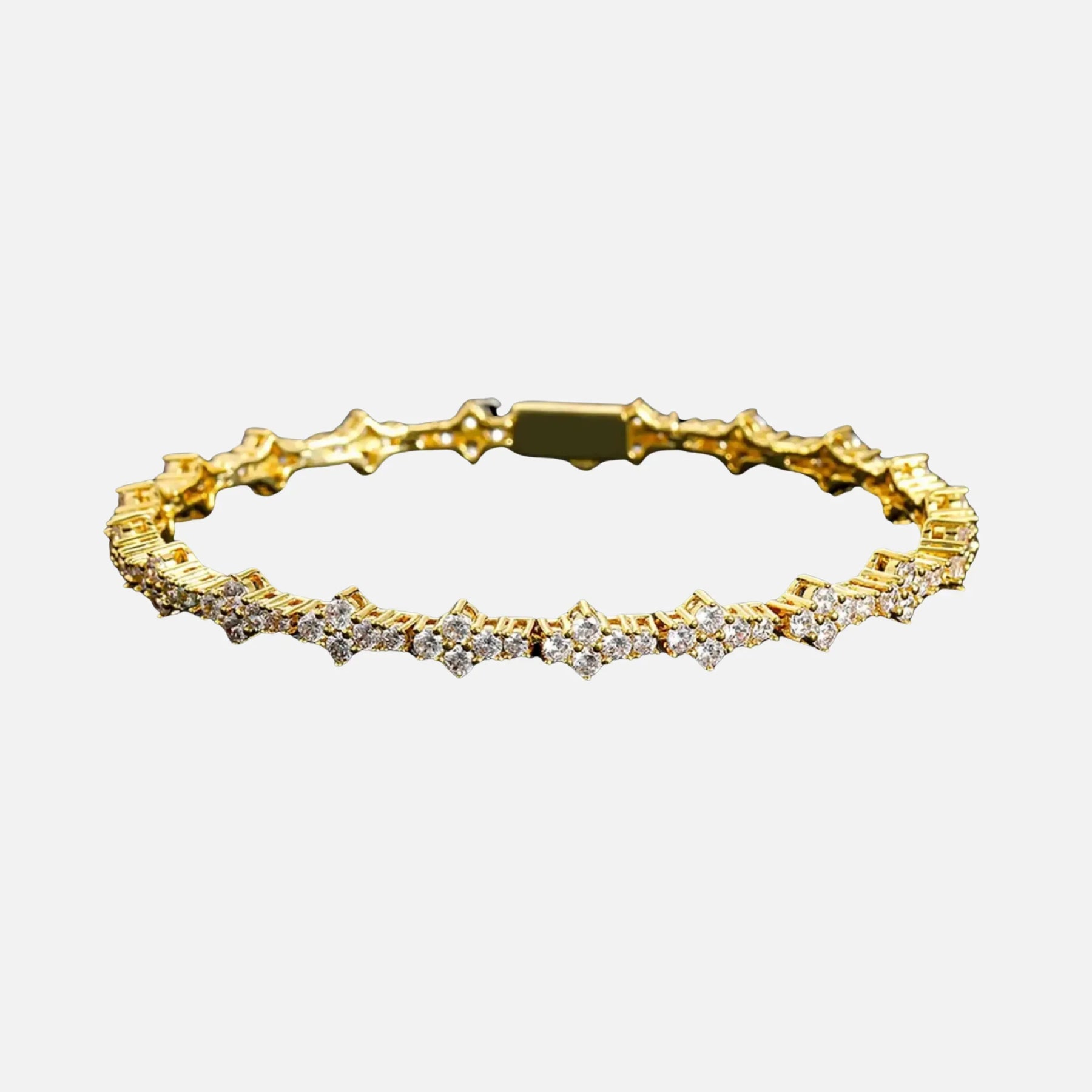 HONEYCOMB BRACELET - GOLD