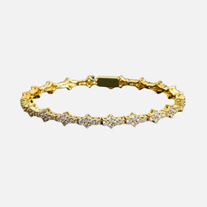 HONEYCOMB BRACELET - GOLD