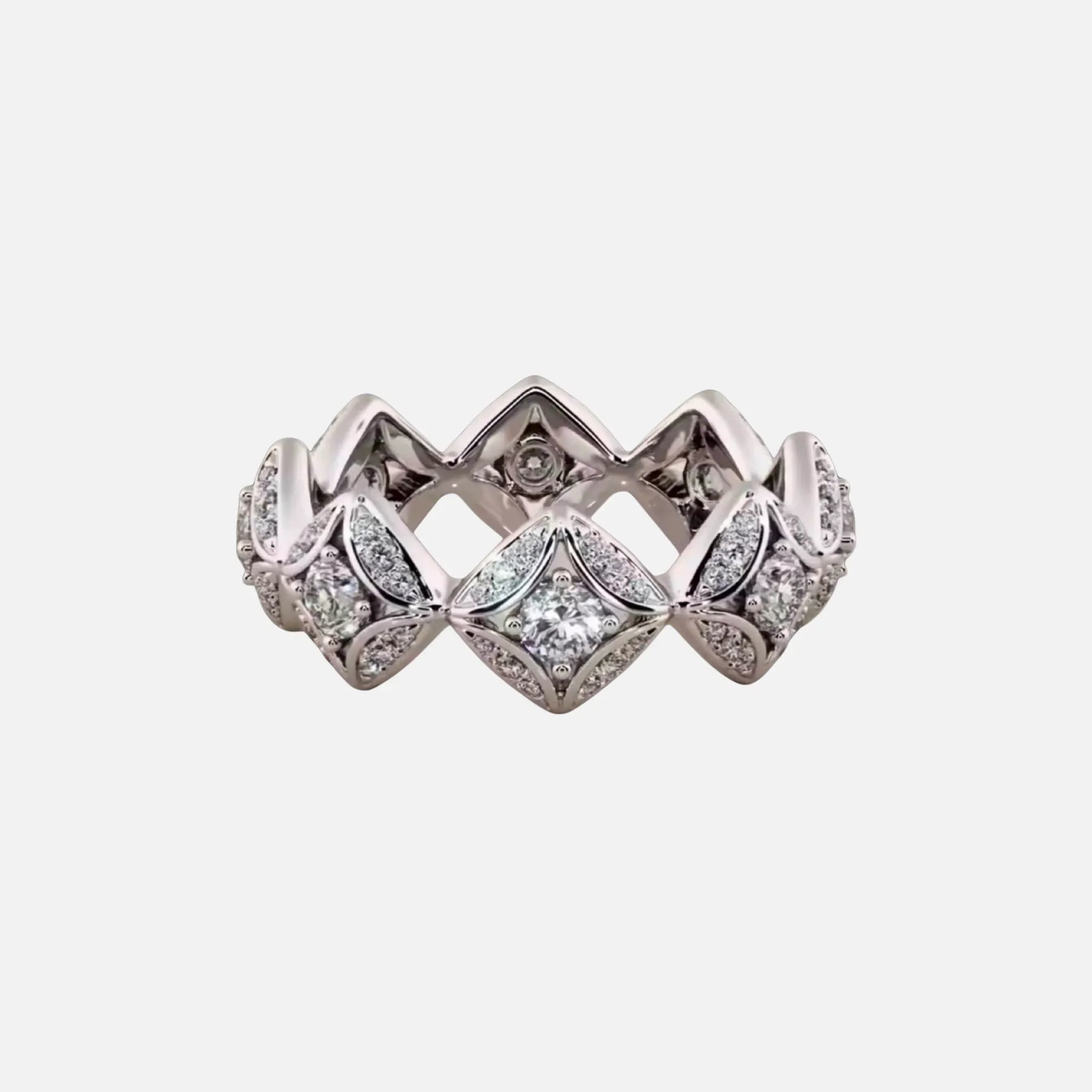 CROWN RING - SILVER