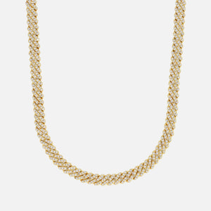 ICED CUBAN CHAIN - 6MM - GOLD