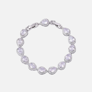TEAR DROP BRACELET - SILVER