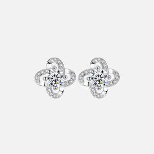 ICED CLOVER EARRINGS - S925
