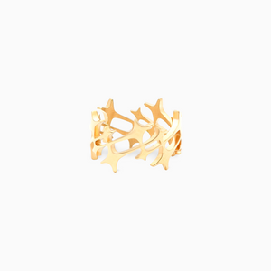 Monogram Ring Doré