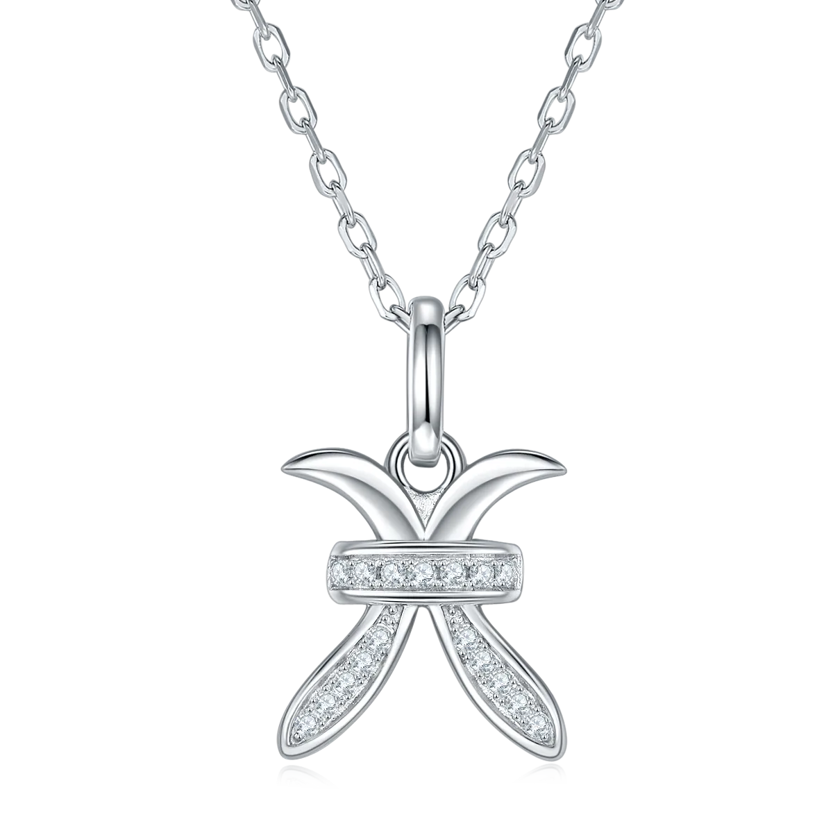 MOISSANITE ZODIAC SIGN - PISCES