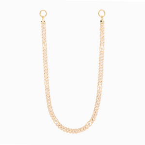 Wallet Chain Prong link Signature 10 mm Dorée
