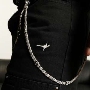 Carpenter Denim Monogram - Noir Moissanite