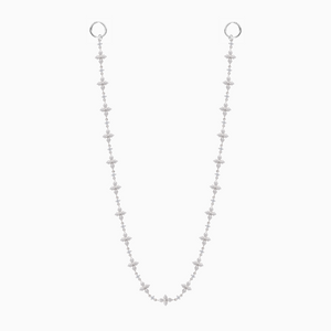 Wallet Chain Iced Celestial - Argenté